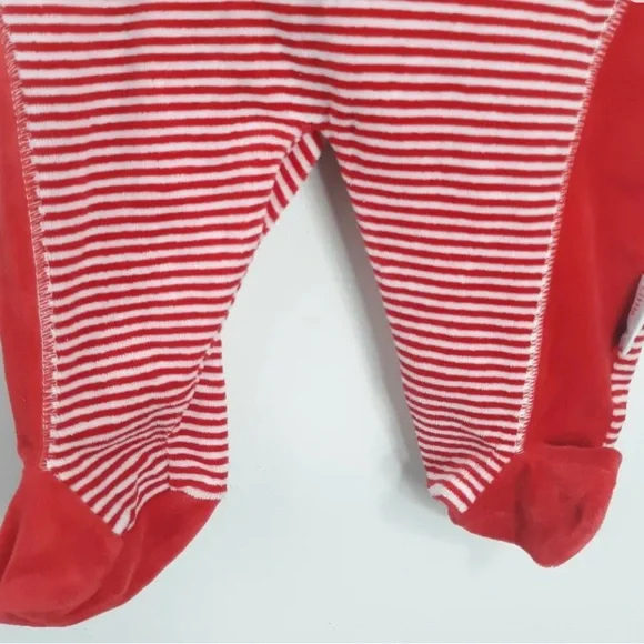 Little Me, 2-Piece Striped Santa Bear Outfit. NWT - Picture 5 of 9